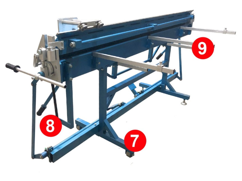 Ручной листогибочный станок РГ Днепр 2150