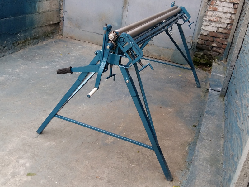 Вальцы трехвалковые ручные 2м