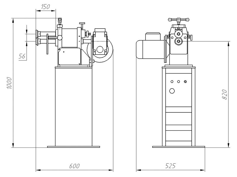 Зиговка электрическая многоскоростная ЗМЭ