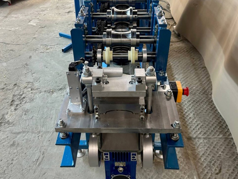 Линия для евроштакетника ЛПШ-1 с ручным консольным разматывателем