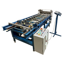 Прокатный станок для клик фальца SLP-1 auto с функцией вырубки 