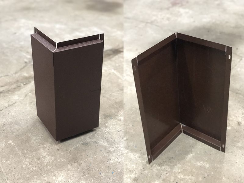 Высечной пресс для угловых кассет